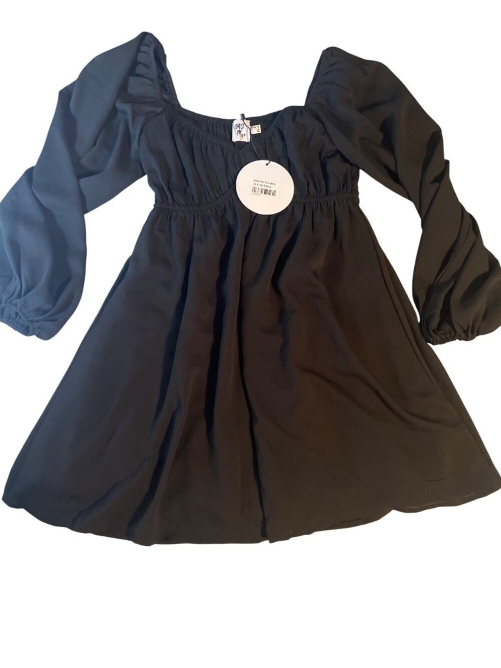 Princess‎ Polly Bettie Black Babydoll Mini Dress NWT Size 4